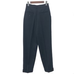 良好 RALPH LAUREN ラルフローレン 2タックワイドスラックスパンツ パンツ サイズ:9 ブラック レディース 241005006165のサムネイル