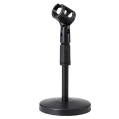 【特価商品】エレコム(ELECOM) HS-DSARMBK マイクスタンド/卓上型/高さ・角度調整可/ブラック