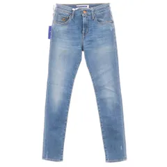 【新品アウトレット】ヤコブコーエン JACOB COHEN KIMBERLY ダメージ加工 ストレッチ コットンポリエステル ジーンズ デニムパンツ ブルー【サイズ27】【レディース】のサムネイル