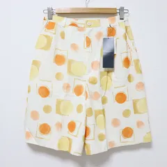 バーバリー BURBERRY GPLF ヴィンテージ キュロット パンツ ハーフパンツ 総柄 ロゴボタン x951648nのサムネイル