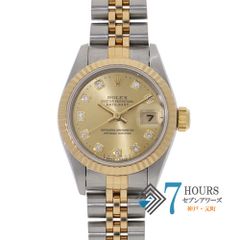 130638 ROLEX ロレックス 69173G デイトジャスト シャンパン イエローゴールド ステンレス W番 自動巻き 当店オリジナルボックス