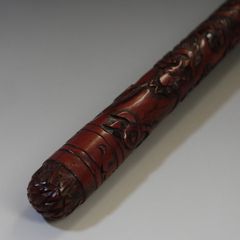 鍔 【 鉄地 松竹梅図鍔 】 日本刀 刀装具 鐔 骨董 古美術
