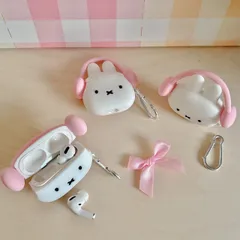 新品 AirPods Pro ケース ミッフィー AirPods Pro 第2世代/第1世代 ストラップ付き 保護ケース キーチェーン付き  AirPods3ケース airpods 第1世代/第2世代 kkk