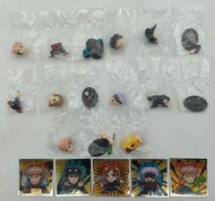 ロッテ 呪術廻戦マンチョコ/ビックリマン× 呪術廻戦マン×海洋堂 フィギュア全5種+シール全5種 セット