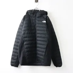 美品 メンズ ザノースフェイス THE NORTH FACE NY82393 レッドランフーディ 中綿ジャケット L/ブラック【2400013951838】のサムネイル