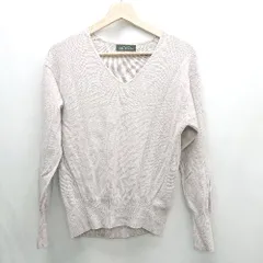 ◇ ⊂ UNITED ARROWS green label relaxing 長袖 ニット セーター サイズ表記なし グレージュ系 レディース E  【1501160016232】