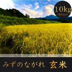 みずのながれ】玄米 10kg コシヒカリ お米 米 群馬県産 沼田の 