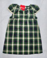 ミキハウス MIKIHOUSE ワンピース 半袖 100cm【タグ付き新品】子供服 中古