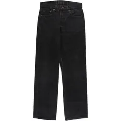 古着 90年代 リーバイス Levi's リーバイス501 ブラックデニム ストレートデニムパンツ USA製 レディースL(w28)相当/evb009646