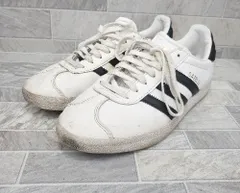 ◇ Θ adidas アディダス GAZELLE スニーカー シューズ サイズ24.0㎝ ホワイト系 レディース E  【1507100011107】