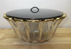 Ｓ７０９　水指　『手吹硝子』『宮崎英彦作』　共箱　茶道具 2025年最新】茶道具 水指 ガラスの人気アイテム - メルカリ