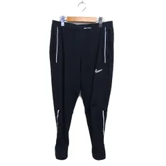 ナイキ NIKE 国内正規品 DRI-FIT トレーニングウェア テーパードパンツ ロゴ シェブロン ドローストリング L 黒 ブラック /NT4