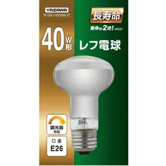 【 新品 未開封 】   ヤザワ レフ電球40W形 長寿命 RF100/110V38WLYZ 未使用 送料無料のサムネイル