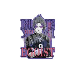 [신품·공식]블루 록 다이컷 스티커 미카게 레이오 에고이스트 비주얼 ver. 공식 상품 colleize 콜레이즈