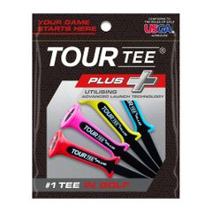 TEE TOUR PLUS スティフコンカスタム無し ツアーティープラス純正品4本入り