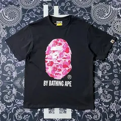 A Bathing Ape トレーナー Sサイズ ピンク迷彩 ABC camo pink スウェット ハーフパンツ Mサイズ a bathing ape
