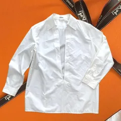【美品 希少】エルメス マルジェラ期　半袖Tシャツ アイボリー　34 HERMES - 美品 エルメス HERMES Tシャツ マルジェラ期