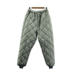 【美品】  VINTAGE / ヴィンテージ古着 | 1960s ヴィンテージ PILGRIM TRIPLE INSULATED ピルグリム キルティング イージーパンツ / サーマル総裏地 | L | グレー | メンズ