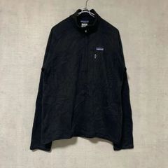 patagonia ハーフジップフリース ブラック【メンズS】