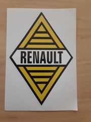 海外　ルノー RENAULT 68×98mm   ステッカー