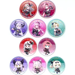 【中古】バッジ・ピンズ 全10種セット 「バーチャルYouTuber ホロライブ 秘密結社holoX トレーディング缶バッジ ドレスver.」 セブンネット限定