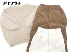■ 《 GLOBAL WORK グローバルワーク まとめ売り3点セット サイズSのみ パンツ セーター レディース 》  【1102240007906】