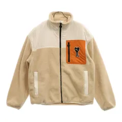 PUMA (プーマ) ×ami alexandre mattiussi SHERPA ZIP JACKET アミアレクサンドルマテュッシ ジップアップジャケット ベージュ 535998-67のサムネイル