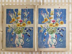 アドルフ・ザブランスキー「näktergal och nyckelpiga」　大判絵本　チェコ　ビンテージ絵本　アンティーク絵本　洋書　古書