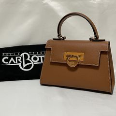 ★美品★ カルボッティ ミニハンドバッグ/ショルダーバッグ 2way