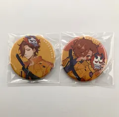 【まとめ売り】 crazy raccoon CR クレイジーラクーン ありさか 缶バッジ ローソンコラボ 2点セット