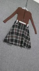 KEITH(キース) タータンチェックミニスカート