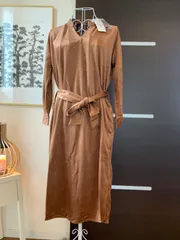 No.85大特価　ベルメゾン　ベロアワンピース　Sサイズ