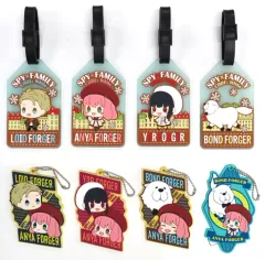 【中古】キーホルダー 全8種セット ラバーコレクション 「一番くじ 劇場版 SPY×FAMILY CODE：White」 G賞