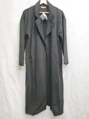 ◇ ◎ ●未使用● philter タグ付き 長袖 ロング ガウン サイズL ブラック レディース P  【1407260020103】