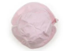  ミキハウス miki HOUSE 帽子 Hat/Cap 女の子 薄ピンク・白ピンクチェック 子供服 ベビー服 キッズ（1289481）