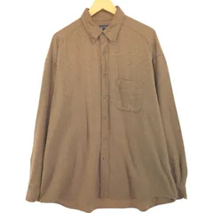 古着 00年代 バナナリパブリック BANANA REPUBLIC ガンクラブチェック 長袖 ボタンダウンチェックシャツ メンズXL相当/eaa550856