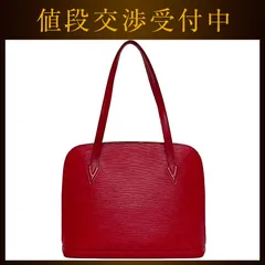 ルイ ヴィトン トートバッグ リュサック f-21545 レッド