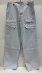美中古 アディダス オリジナルス ワークパンツ XLサイズ サンプル品 ライトブルー系 adidas Originals ボトム 【T1577-001】◆ 214