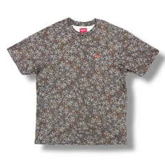 国内正規 Supreme 21AW Small Box Tee スモールボックスロゴTシャツ カットソー 総柄 シュプリーム ネイビー M  97410A5