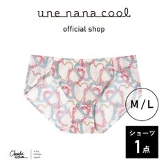 【ウンナナクール】MADE WITH Christie Shinn  364シンプル  ショーツ　アイボリー　M／Lサイズ　1点