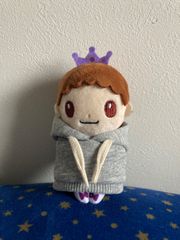 ちょっこりさん ハンドメイドパーカー グレー