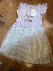 新品　しまむら　ANGEL LOVE チュールワンピース　120