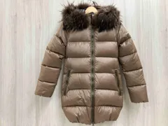 【大幅値下げ！】*DUVETICA ファー付ダウンコート サイズ38 ブラウン デュベティカ