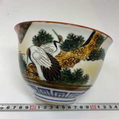 女性陶芸作家　宮城須美子さんの中皿　魚紋　2枚セット！ 女性陶芸作家 宮城須美子さん 魚と海老模様の盃 酒杯 水玉の点描あり