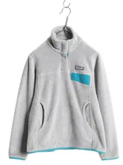 【お得なクーポン配布中!】 パタゴニア リツール スナップT プルオーバー ジャケット レディース S / 古着 17年製 Patagonia フリース アウトドア ブルゾン ハイネック