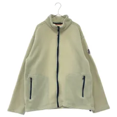 AIGLE (エーグル) ロゴパッチ フリースジャケット ベージュのサムネイル