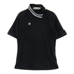 サイズ：S LECOQ GOLF ルコックゴルフ 2022年モデル 半袖ポロシャツ  ブラック系 [240101221034]# ゴルフウェア レディース ストスト