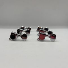 エレキギター用 クローム ６連ペグ ロトマチックペグ Guitar Pegs