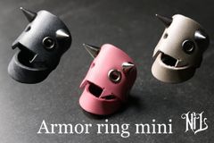 本革アーマーリングミニ(8〜10カラー) NiLco≒de