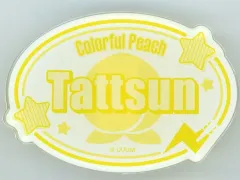 【中古】バッジ・ピンズ たっつん ネームバッジ 「カラフルピーチ OFFICIAL SHOP」